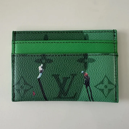 Louis Vuitton Golf Double Card Holder – Luxury Monogram Designer Card Case | Free 3–5 Day USA Shipping image 0