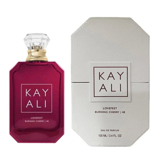 KAYALI Lovefest Burning Cherry 48 Eau De Parfum 100ml – Sweet Cherry Luxury Perfume for Women | 70% OFF + Free US Shipping image 0