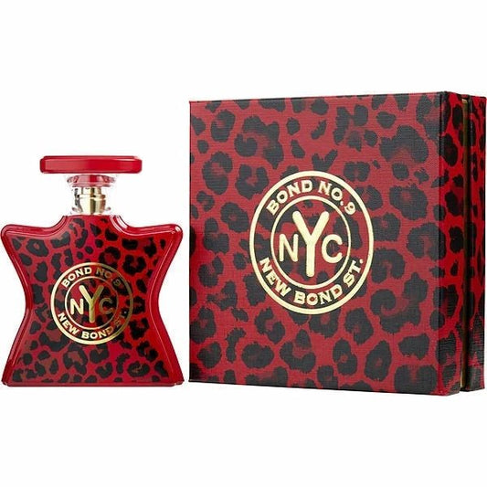 Bond No. 9 New Bond St Eau De Parfum – Long Lasting Unisex Perfume 100ml | Warm Fruity Gourmand Fragrance image 0