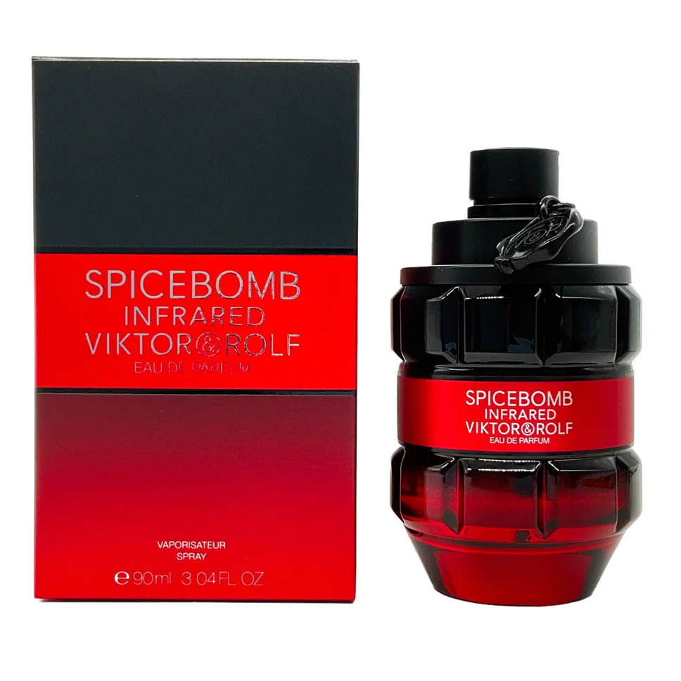 Viktor & Rolf Spicebomb Infrared Eau de Parfum 3.04 oz – Men’s Cologne | | New & Sealed | Free USA Shipping image 0