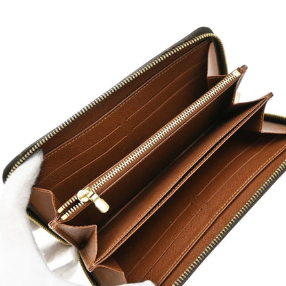 Louis Vuitton Long Zippy Wallet Monogram Leather Brown – Made in France Luxury Organizer | Free 3–5 Day USA Shipping image 9