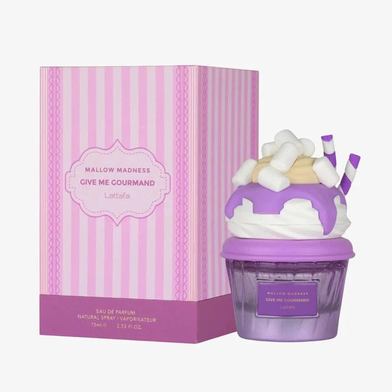 Lattafa Mallow Madness Give Me Gourmand Eau de Parfum 75ml – Sweet Marshmallow Dessert Perfume | Free USA 3-Day Delivery image 0