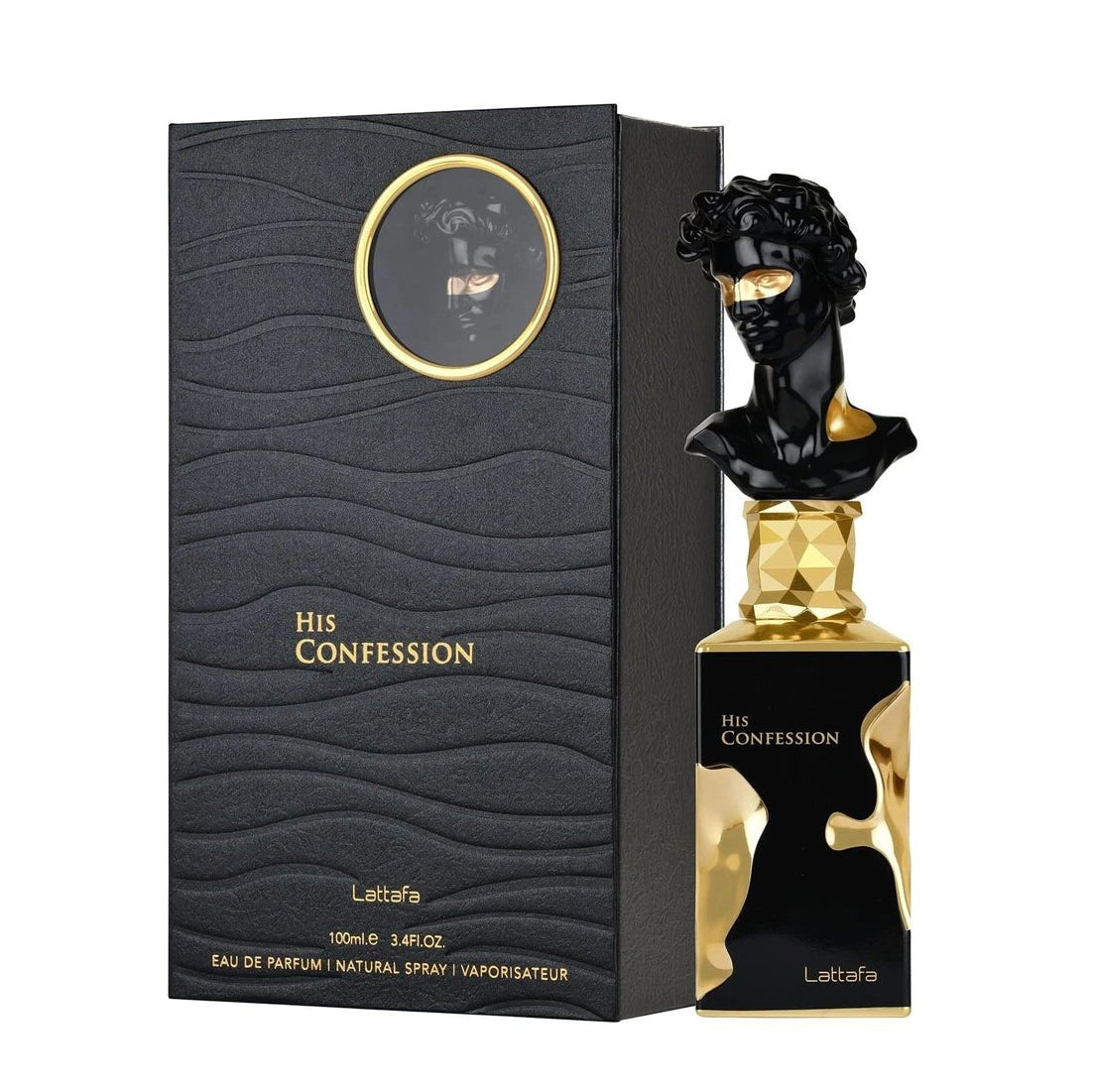 Lattafa His Confession Eau de Parfum 100ml Luxury Men’s Perfume | Free USA 3-Day Delivery image 0