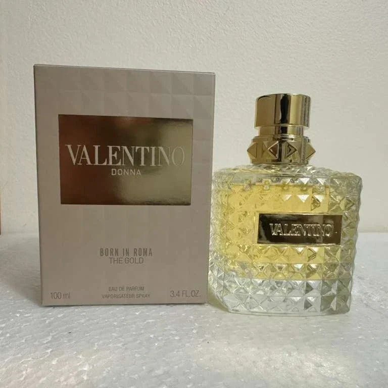 Valentino Born in Roma The Gold EDP 3.4 oz / 100ml for Women – New & Sealed, Free USA Shipping, 3-Day Delivery image 1