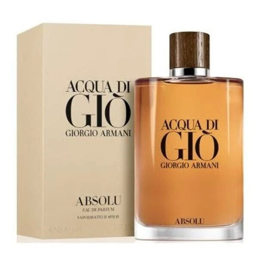 Acqua di Giò Absolu Eau de Parfum 6.7 oz, 4.2 oz Spray by Giorgio Armani – Woody Aquatic Men’s Fragrance | Free USA 3-Day Delivery image 0