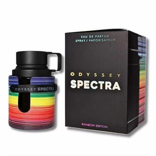 Armaf Odyssey Spectra Rainbow Edition EDP 100ml | Sweet Spicy Amber Perfume | Apple, Cinnamon, Lavender, Vanilla & Tobacco | Free Delivery All Over USA image 0