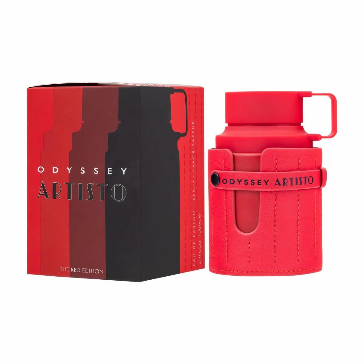 Armaf Odyssey Artisto Red Edition EDP 100ml | Warm Tropical Perfume | Bergamot, Coconut, Cinnamon, Vanilla & Amber | Free Delivery All Over USA image 0