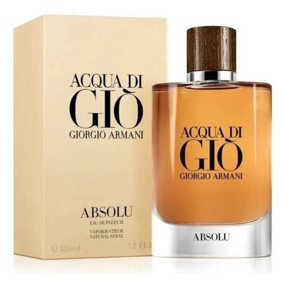Acqua di Giò Absolu Eau de Parfum 6.7 oz, 4.2 oz Spray by Giorgio Armani – Woody Aquatic Men’s Fragrance | Free USA 3-Day Delivery image 1