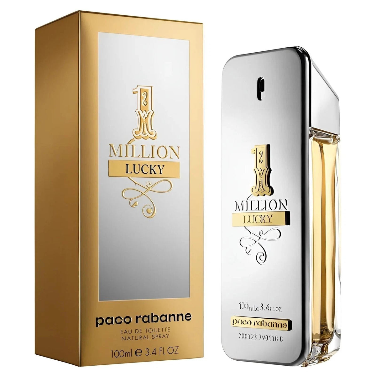 Paco Rabanne 1 Million Lucky Eau de Toilette 3.4 oz – Men’s Luxury Fragrance | New In Sealed Box | 70% OFF | Free USA Shipping image 0