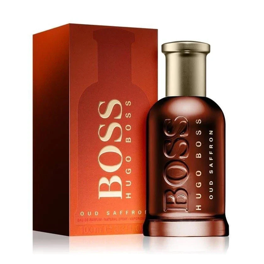Hugo Boss Oud Saffron Eau de Parfum 100ml – Luxury Oud Men’s Cologne | | New In Box | Free USA Shipping image 0
