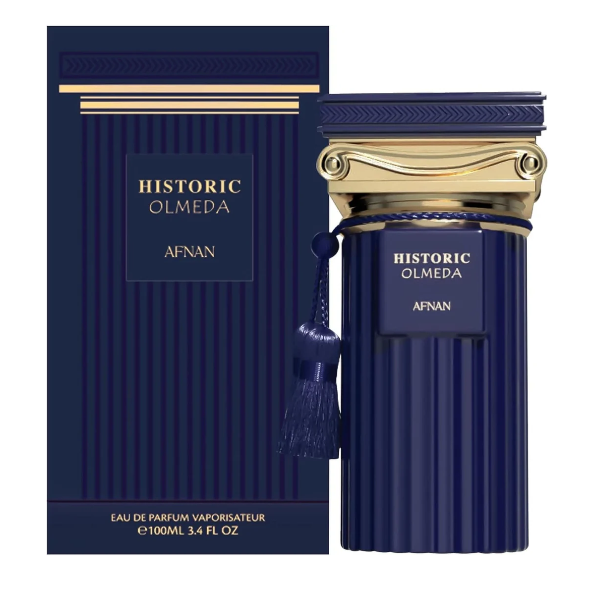 Afnan Historic Olmeda Eau De Parfum 100ml – Luxury Woody Aromatic Perfume for Men & Women | Long Lasting Fragrance USA image 0