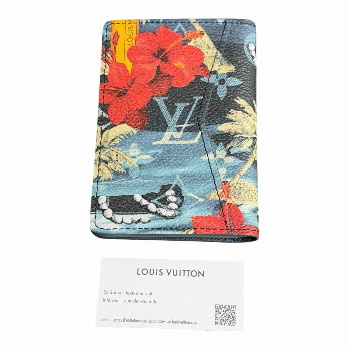 NEW Louis Vuitton Pocket Organizer Monogram Surfin’ Blue Bifold Wallet – Limited Edition Designer Luxury | Free 3–5 Day USA Shipping image 13
