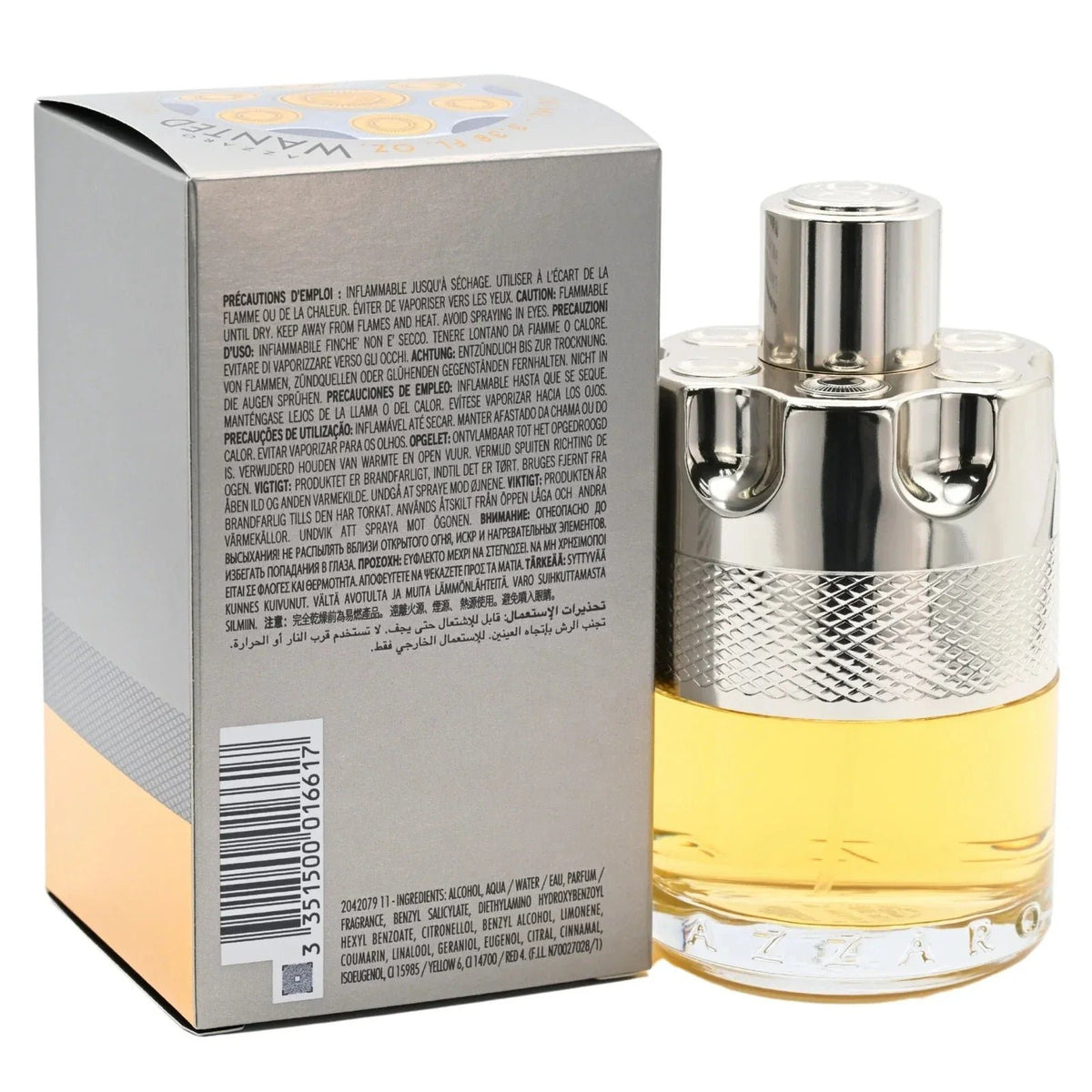 Azzaro Wanted EDT 3.38 oz / 3.4 oz for Men – New in Box, Free USA Shipping, 3-Day Delivery image 2