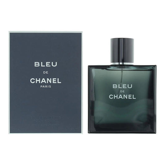 Bleu De Chanel Eau de Toilette for Men 100ml – Fresh Woody Aromatic Luxury Cologne | Long-Lasting Fragrance | Free 3-Day USA Shipping image 0