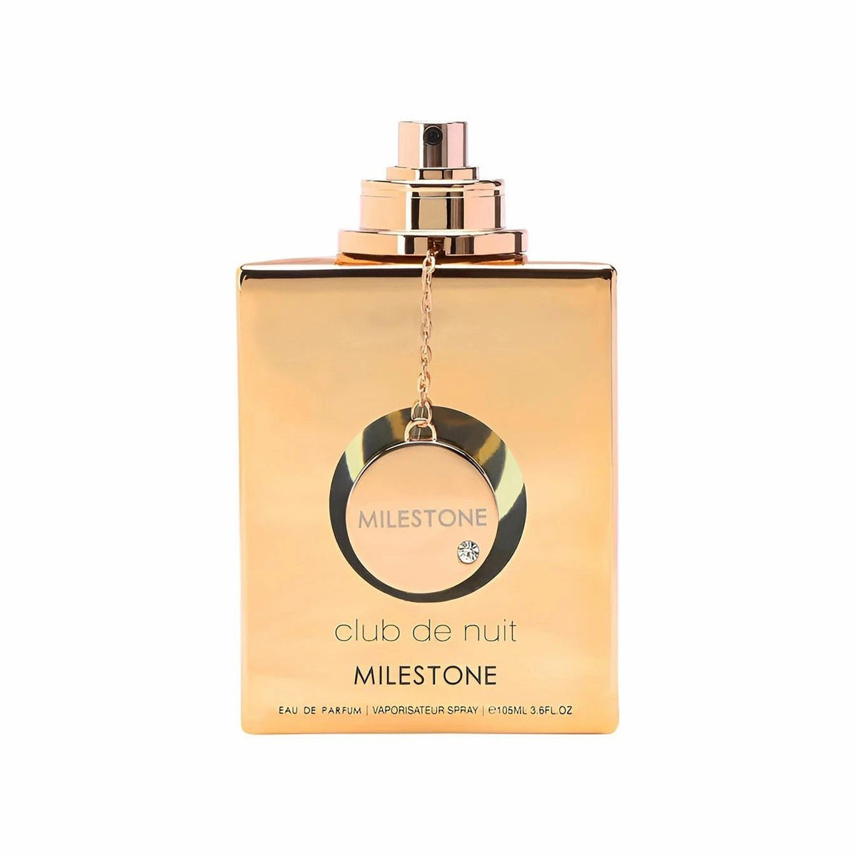 Armaf Club de Nuit Milestone EDP 105ml | Luxury Unisex Aquatic Perfume | Bergamot, Marine Accord, Violet, Sandalwood & Vetiver | Free Delivery All Over USA image 1