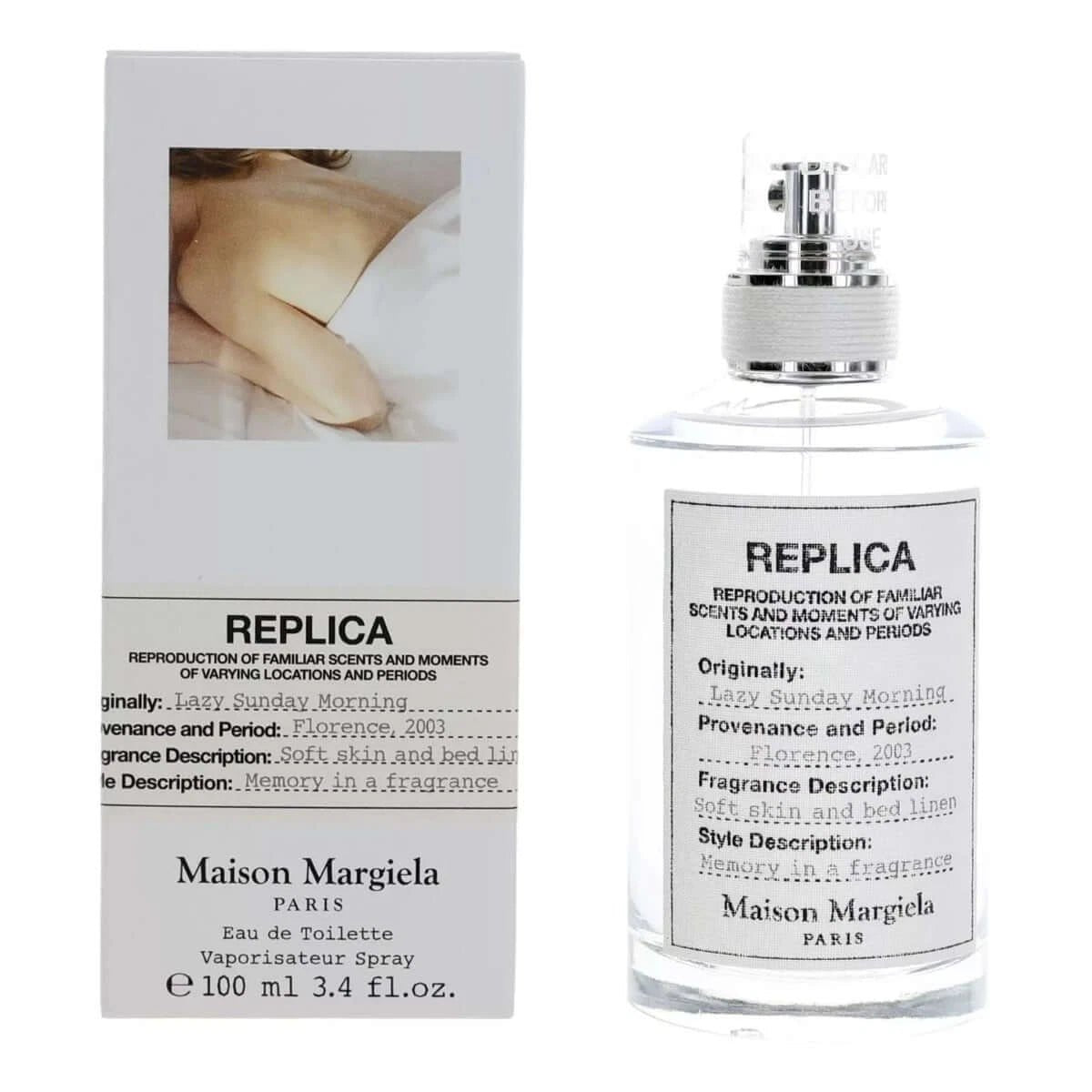 Maison Margiela Replica Lazy Sunday Morning Eau de Toilette 3.4 oz / 100ml Unisex Perfume | Free USA 3-Day Delivery image 0