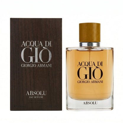 Acqua di Giò Absolu Eau de Parfum 6.7 oz, 4.2 oz Spray by Giorgio Armani – Woody Aquatic Men’s Fragrance | Free USA 3-Day Delivery image 2