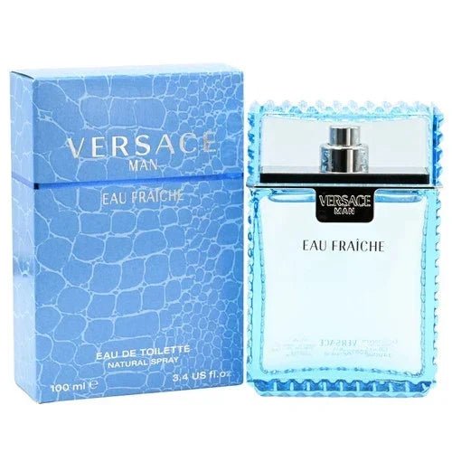 Versace Man Eau Fraîche EDT 3.4 fl oz / 100ml for Men – Free USA Shipping, 3-Day Delivery image 0