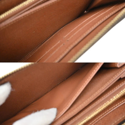 Louis Vuitton Long Zippy Wallet Monogram Leather Brown – Made in France Luxury Organizer | Free 3–5 Day USA Shipping image 14