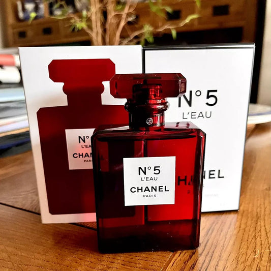 Chanel No.5 L’Eau Red Edition EDT 3.4 oz – Women’s Luxury Perfume | Brand New | 70% OFF | Free USA Shipping image 0