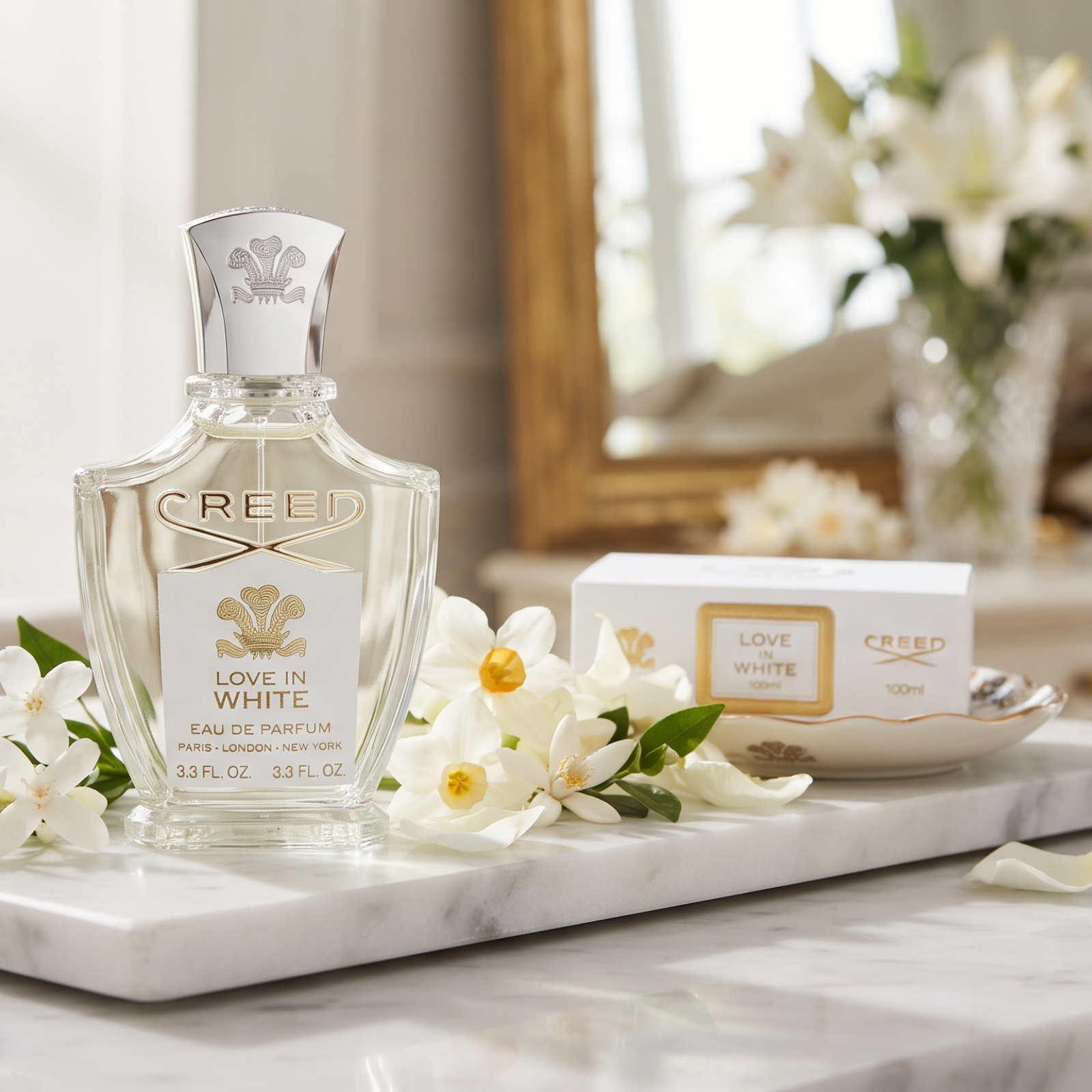 Creed Love In White 100ml Eau de Parfum | 70% Off + Free UK Shipping